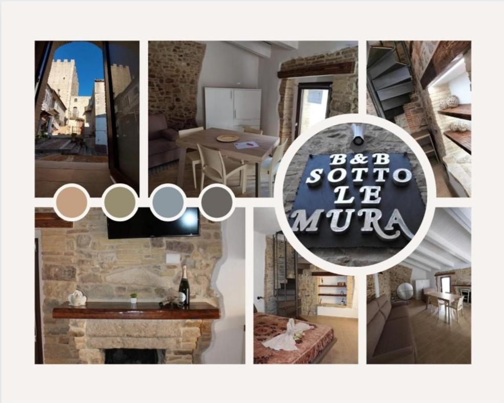 B&B Sotto Le Mura Pietra Montecorvino Экстерьер фото
